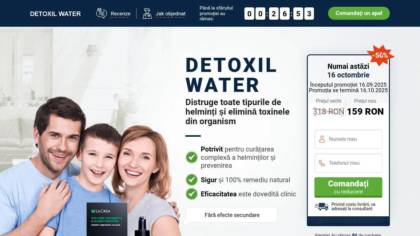 Detoxil Water